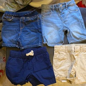 9-12 shorts baby boy worn once